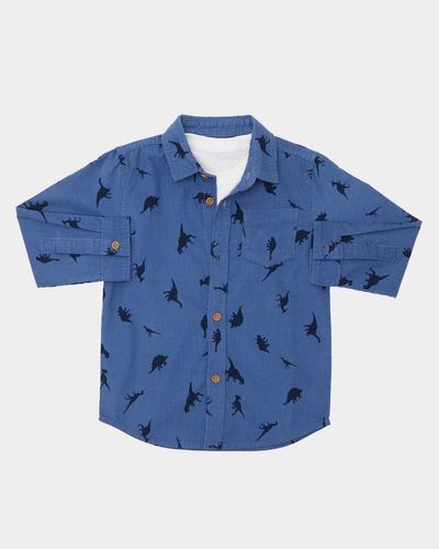 Cord All-Over Print Shirt And T-Shirt (6 months-4 years)